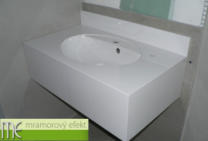 CIIRC CVUT Praha_countertops Flexible47 with integrated oval washbasins FJORD50