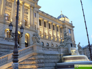 Historic building of the National Museum, Wenceslas Square_Prague_custom made countertops with integrated washbasins Fjord50